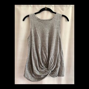 Abercrombie & Fitch Grey Twist front tank